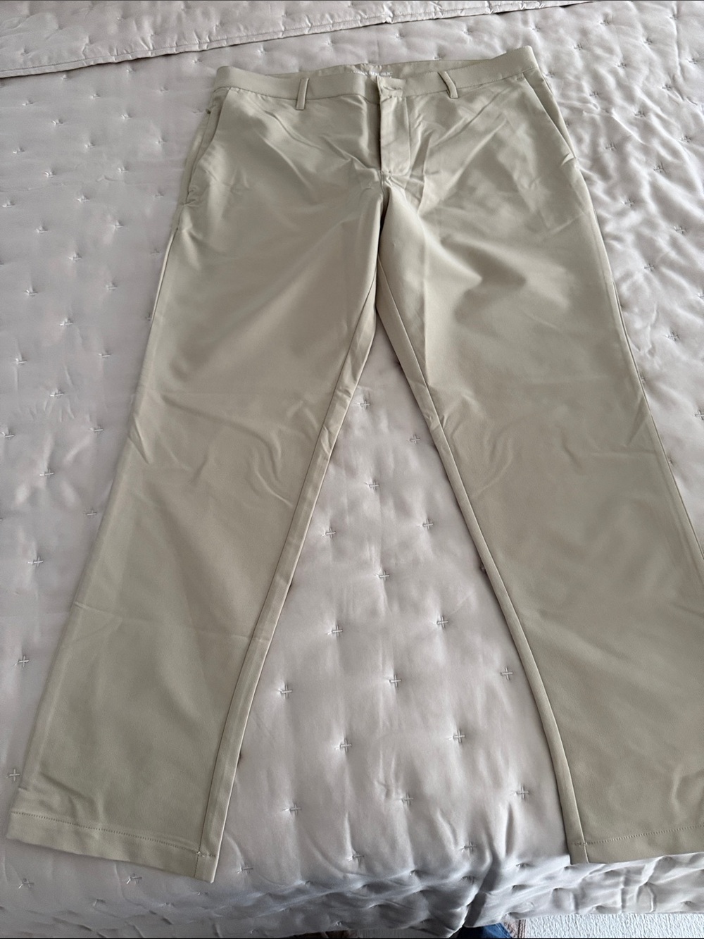 Banana Republic Men's Light Beige Dress Pants